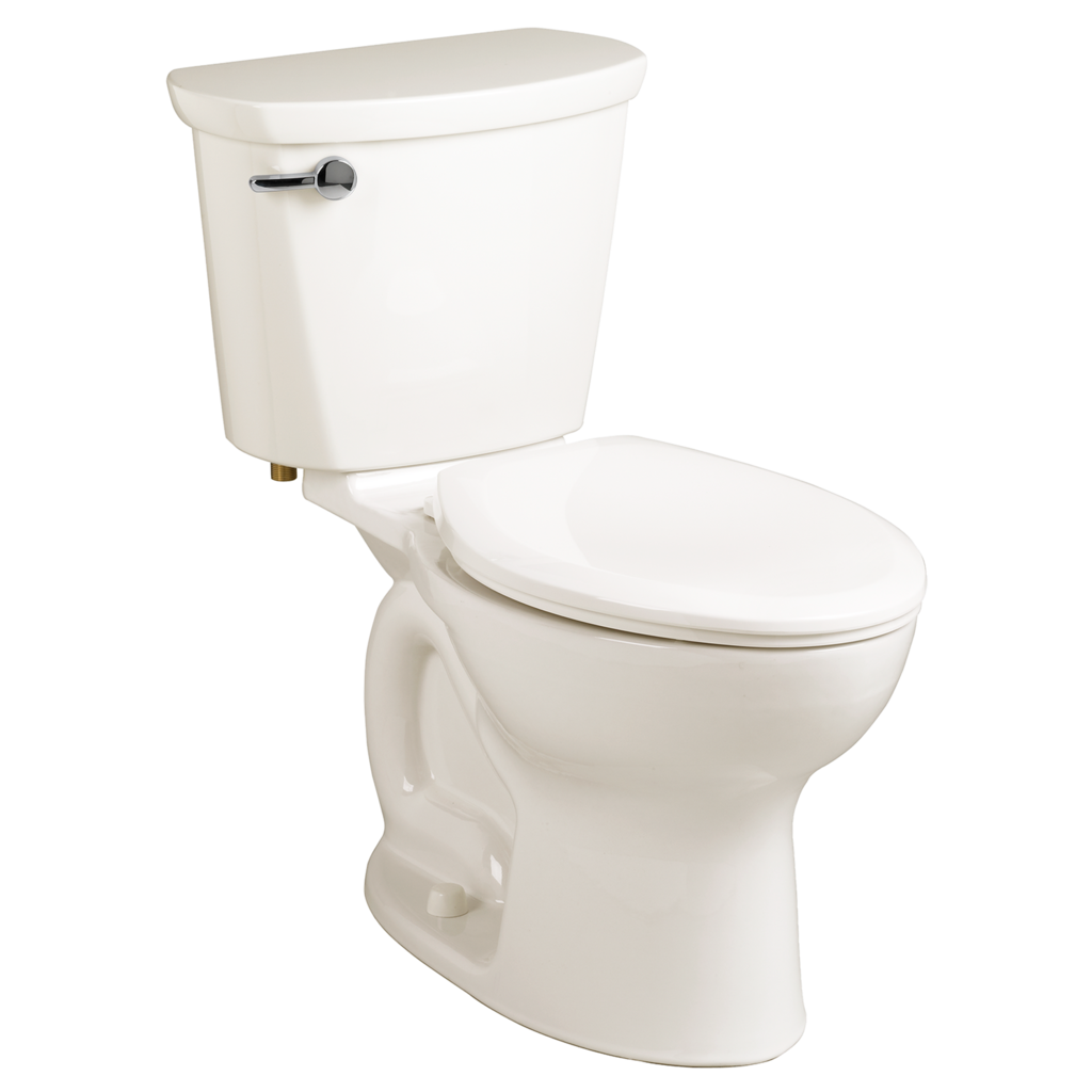 Cadet Pro Two-Piece 1.6 gpf/6.0 Lpf Standard Height Elongated Toilet Less Seat with Lined Tank